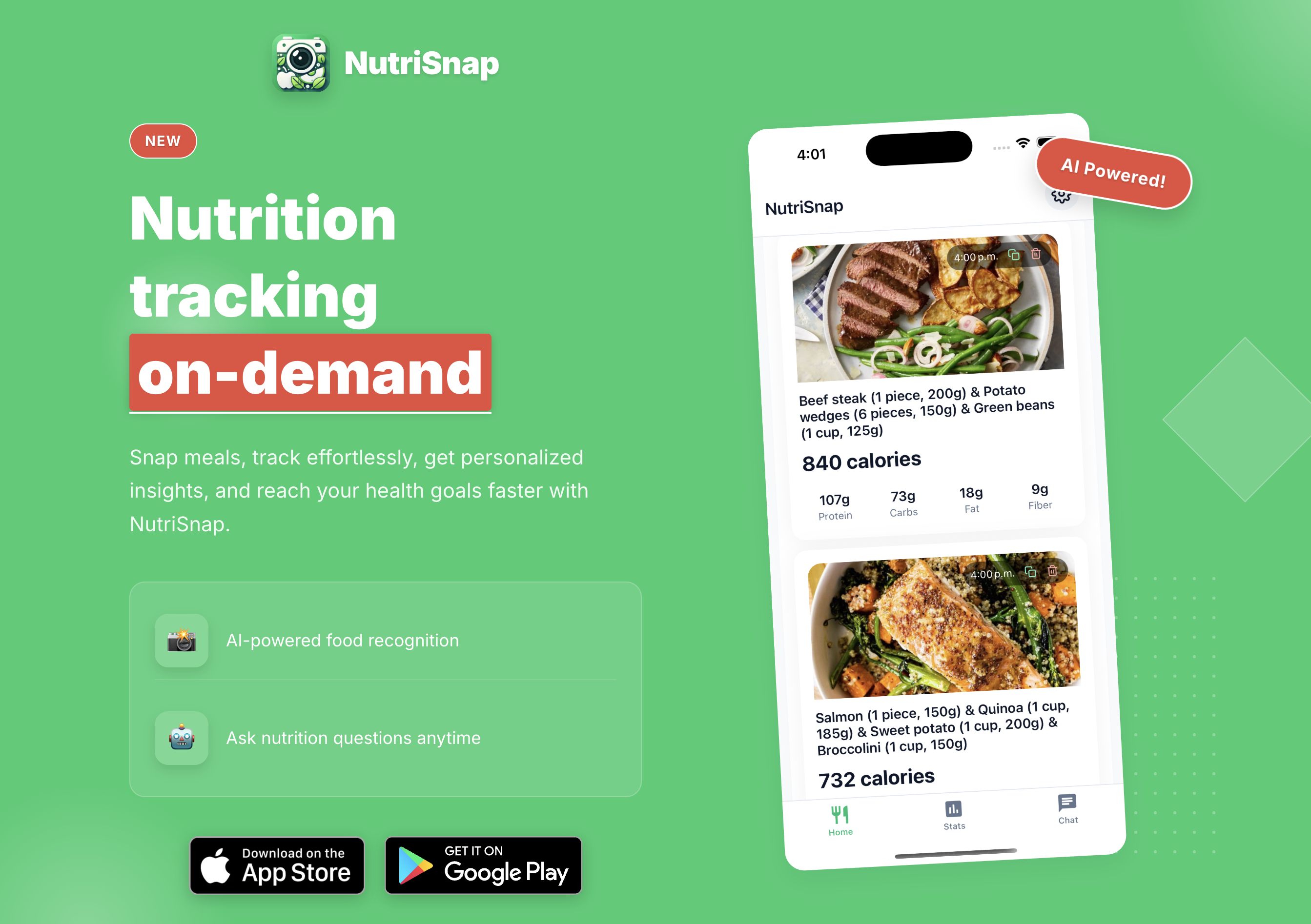NutriSnap AI preview